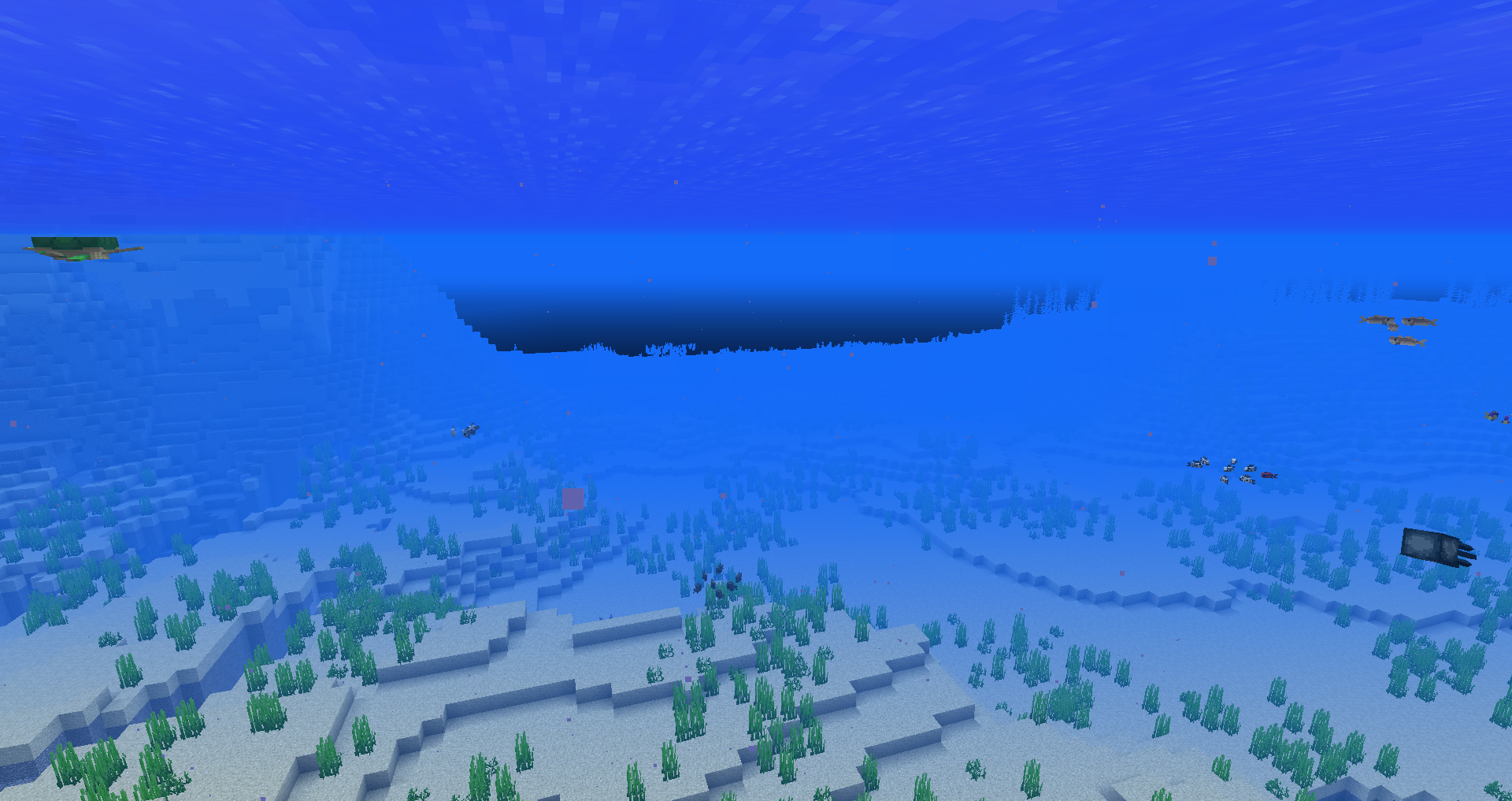 Minecraft игру кальмары. Тропическое море майнкрафт. Кальмар майнкрафт. Игра в кальмара майнкрафт. Морское чудовище майнкрафт.