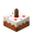 Brown Candle Cake
