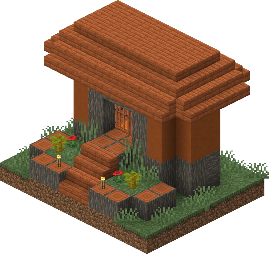 村庄 结构 图示 热带草原图书馆 Minecraft Wiki 最详细的我的世界百科 村庄 结构 图示 热带草原图书馆 Minecraft Wiki 最详细的我的世界百科