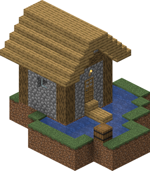 村庄 1 14的结构 图示 平原渔夫小屋 Minecraft Wiki 最详细的官方我的世界百科 村庄 1 14的结构 图示 平原渔夫小屋 Minecraft Wiki 最详细的官方我的世界百科