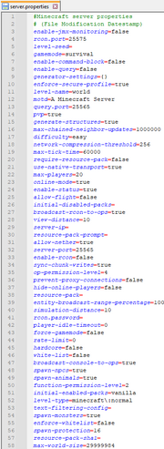 Server Properties Minecraft Wiki Fandom