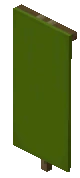 Animated green banner