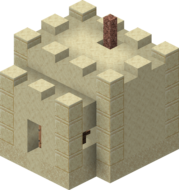 村庄 1 14的结构 图示 沙漠盔甲匠房屋 Minecraft Wiki 最详细的官方我的世界百科 村庄 1 14的结构 图示 沙漠盔甲匠房屋 Minecraft Wiki 最详细的官方我的世界百科