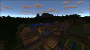 Preset mountain view village