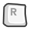 R button