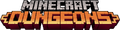 游戏内使用的Minecraft Dungeons徽标