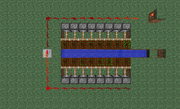 Semi-automatic wheat farm