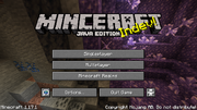 MainMenu Minceraft