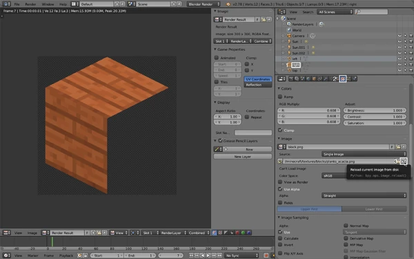 Blockrender Blender6