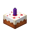 Purple Candle Cake