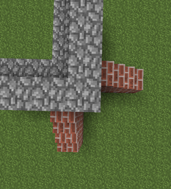 教學 牆壁和橋墩 Minecraft Wiki 最詳細的官方minecraft百科