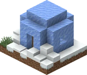 Snowy Tundra Village Small House 1