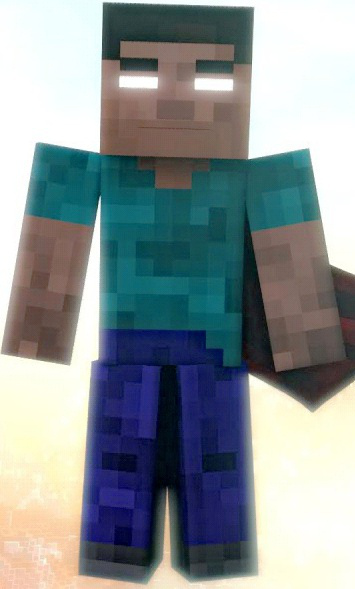 Obsidian/Bedrock Herobrine Skin! Minecraft Skin