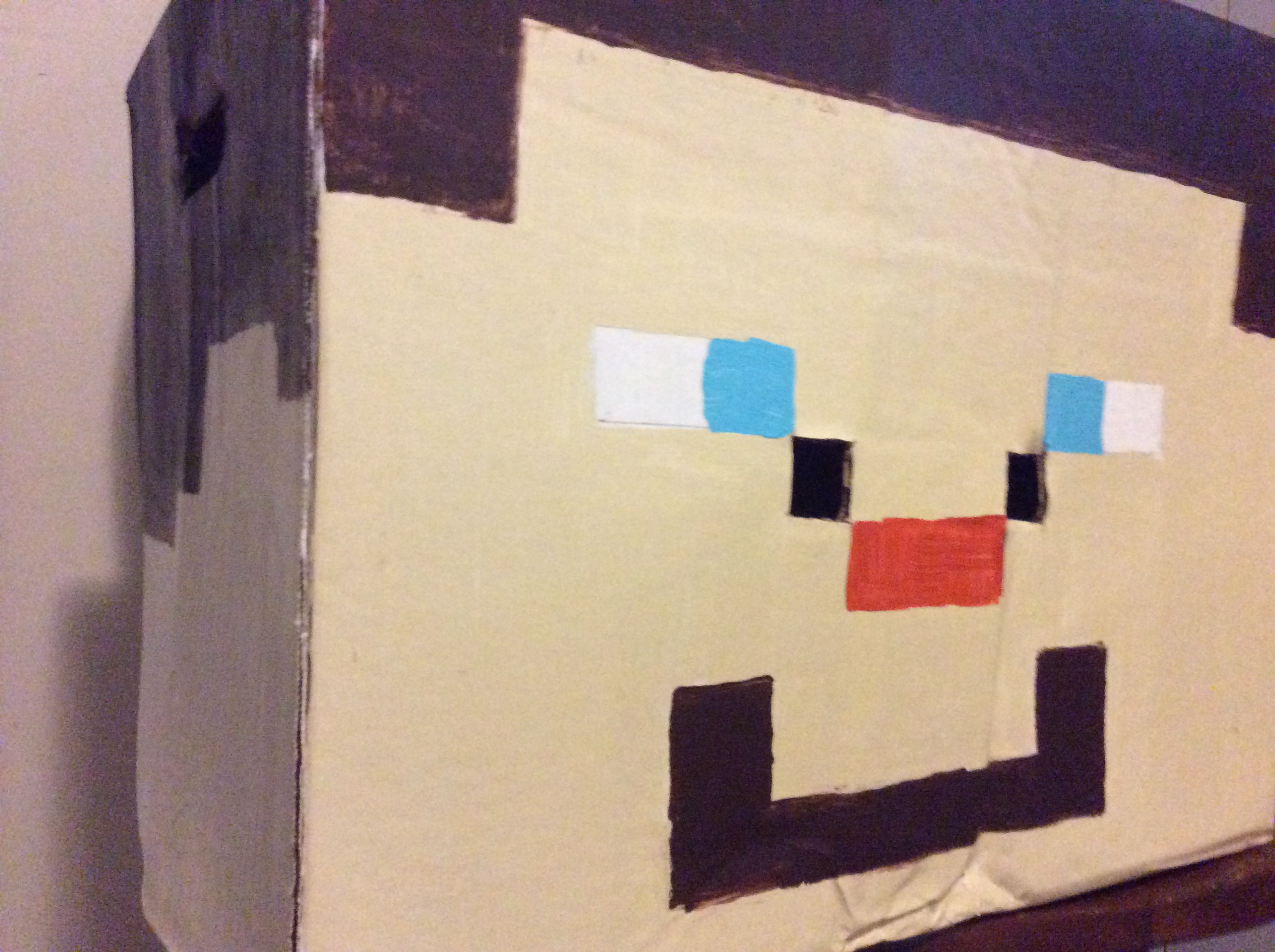 steve minecraft head