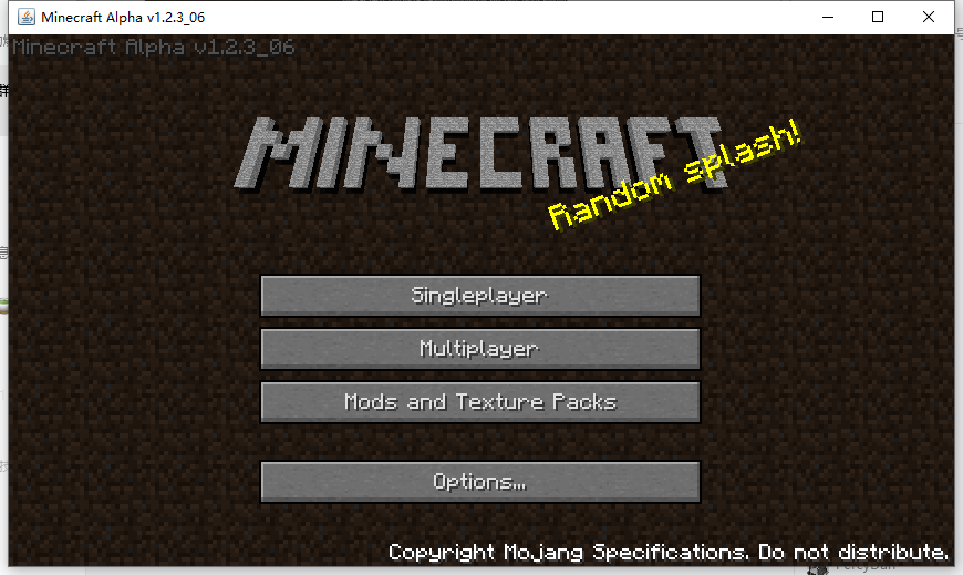 Minecraft Alpha V1.2.3 06 | Minecraft CreepyPasta Wiki | Fandom