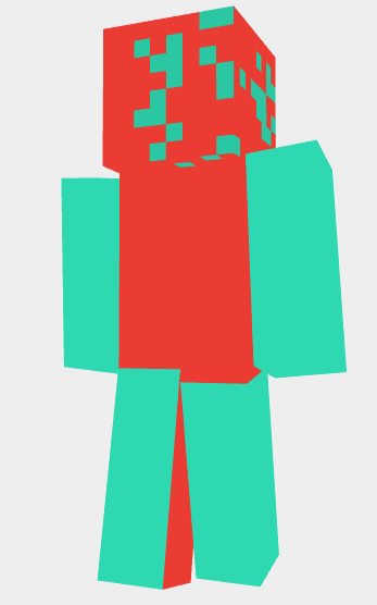 Crypypasta Herobrine Skin