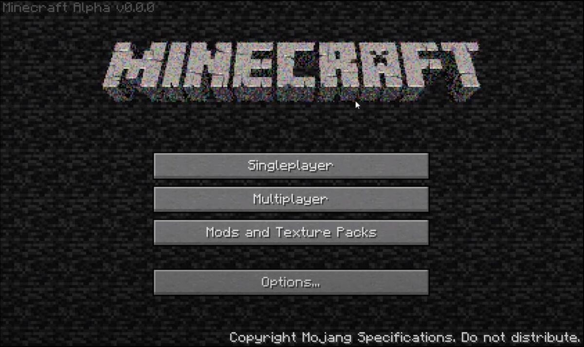 Minecraft Alpha 0.0.0, Minecraft CreepyPasta Wiki