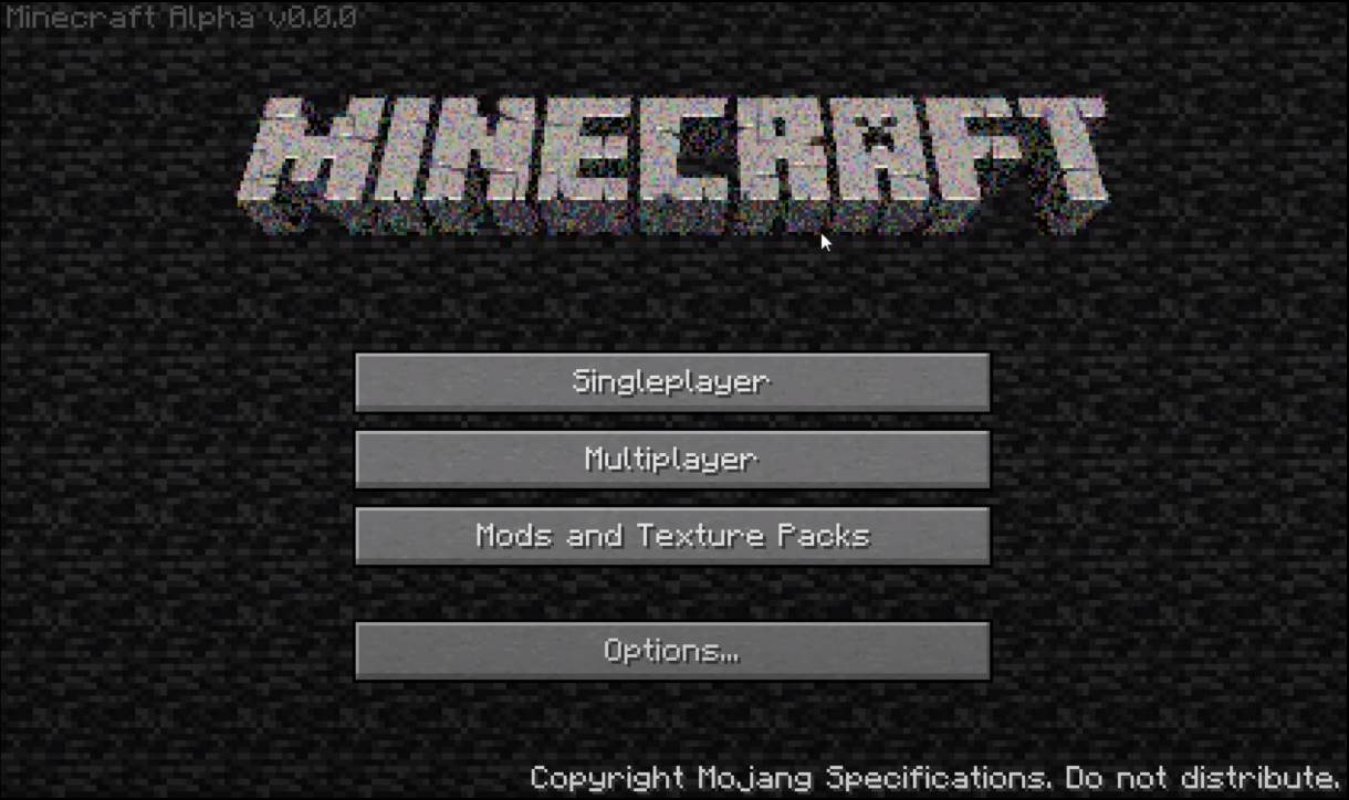 Minecraft Alpha 0.0.0 | Minecraft CreepyPasta Wiki | Fandom