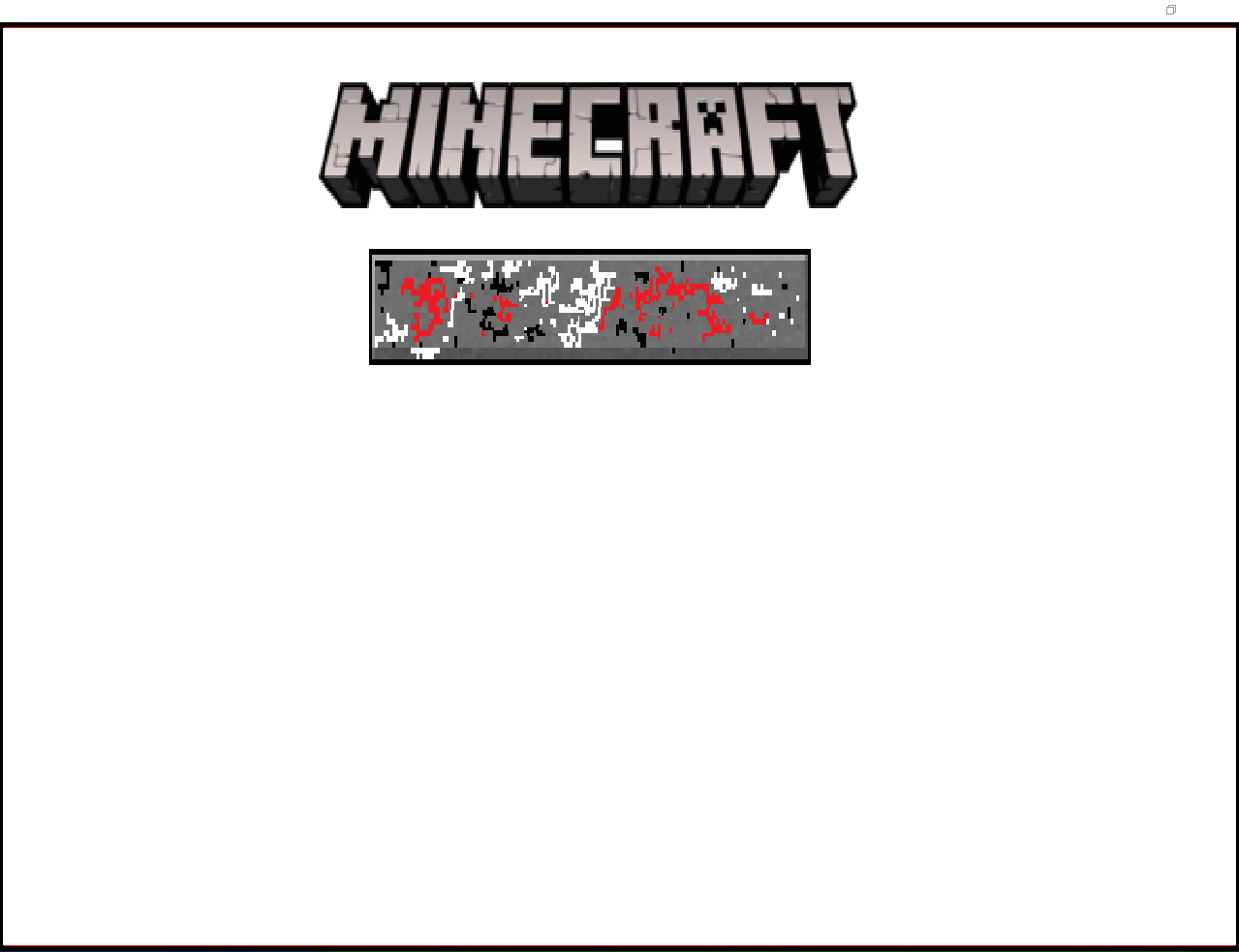 white minecraft logo transparent background