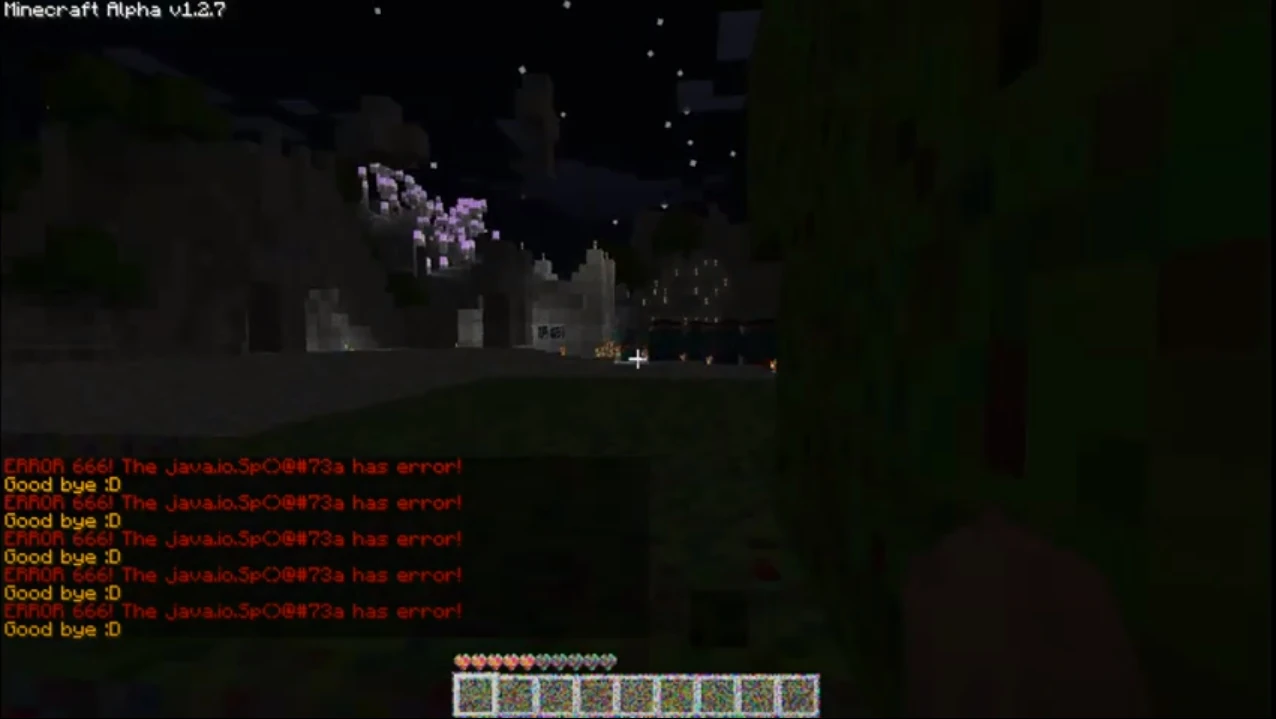 Alpha 1.2.7 | Minecraft CreepyPasta Wiki | Fandom