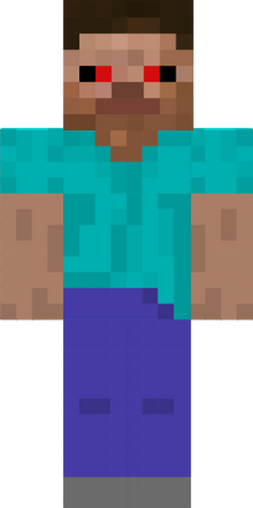 corrupted herobrine Minecraft Skin