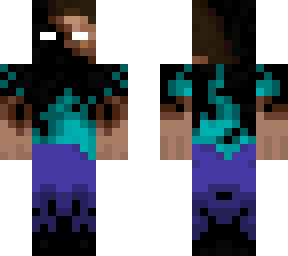 Dark Herobrine Minecraft Skin