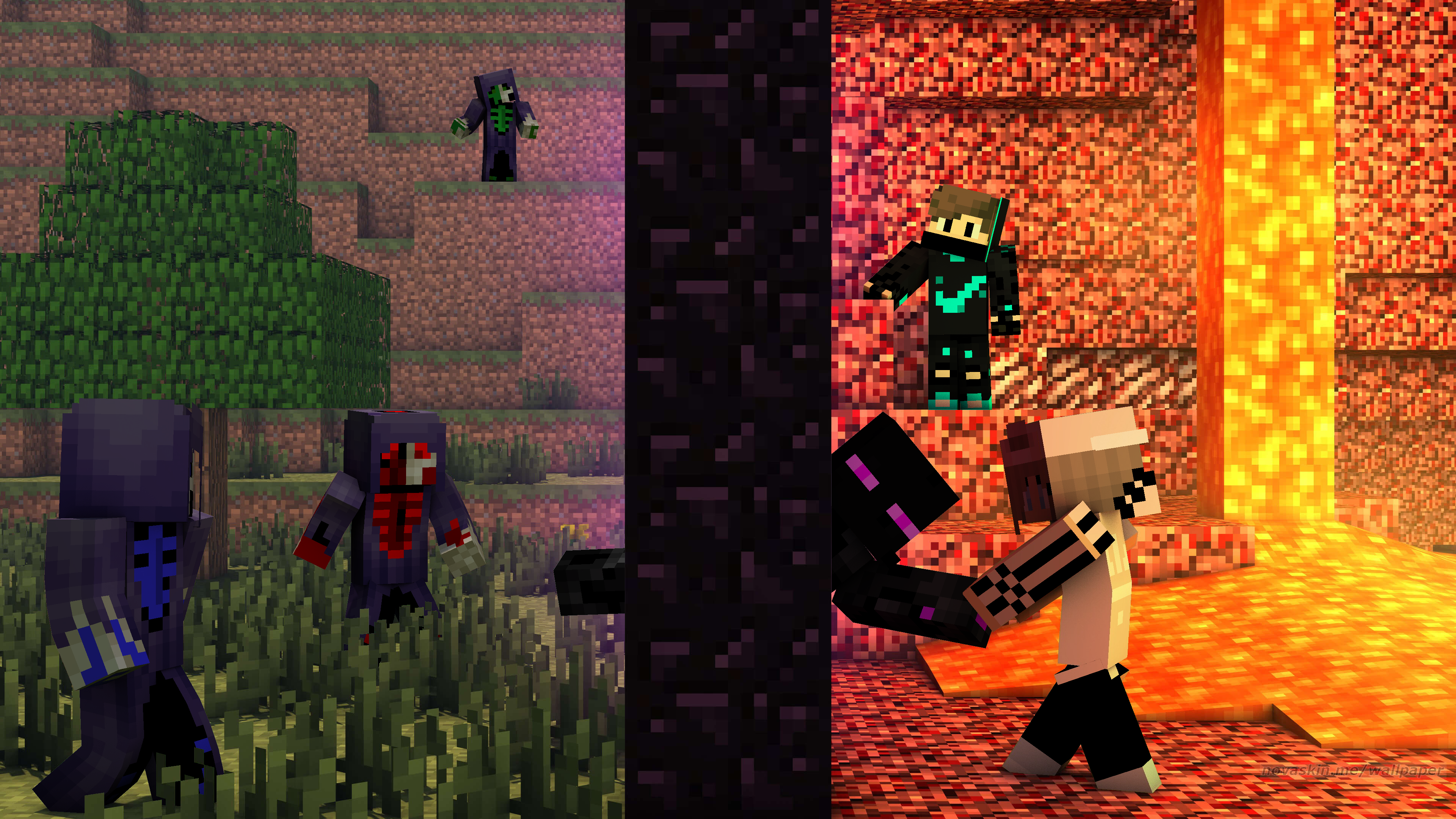 Herobrine (Minecraft Creepypasta) Minecraft Mob Skin