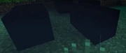 Coal blocks.
