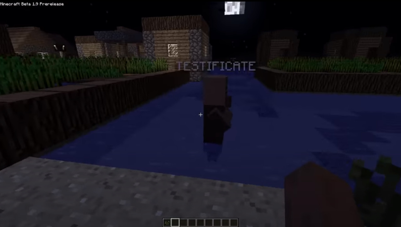 Minecraft Beta 1.9 Prerelease 2 (Creepy Version)