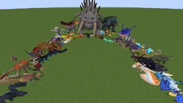 minecraft how to train your dragon mods