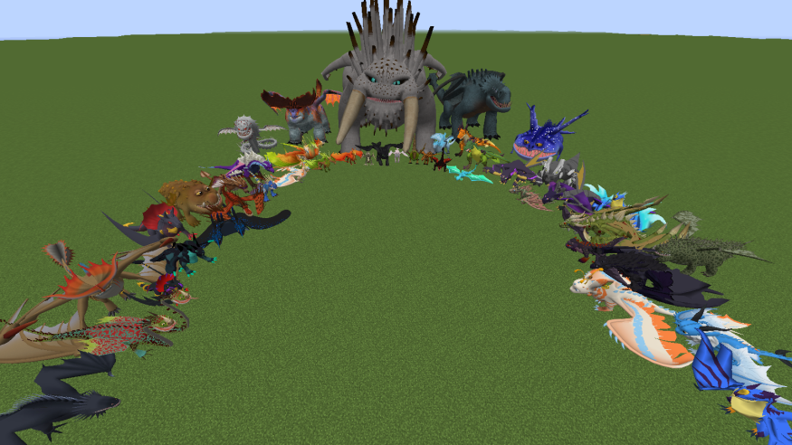 all minecraft dragons