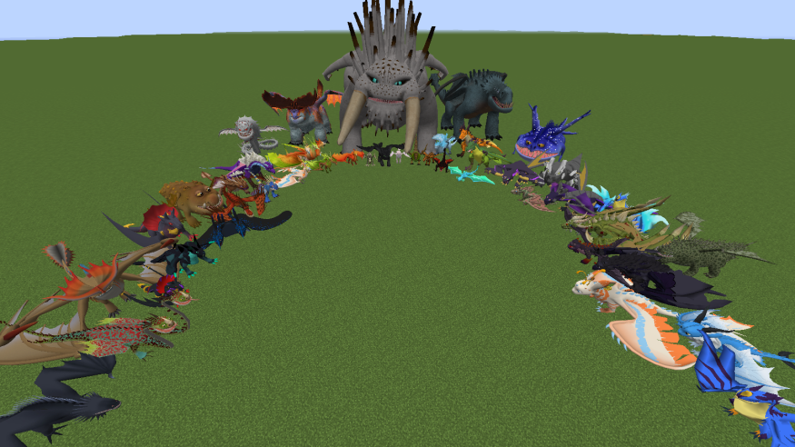 Amazing Minecraft Dragons