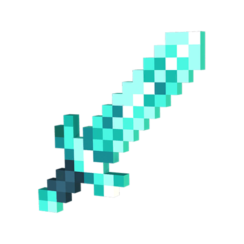 real minecraft sword