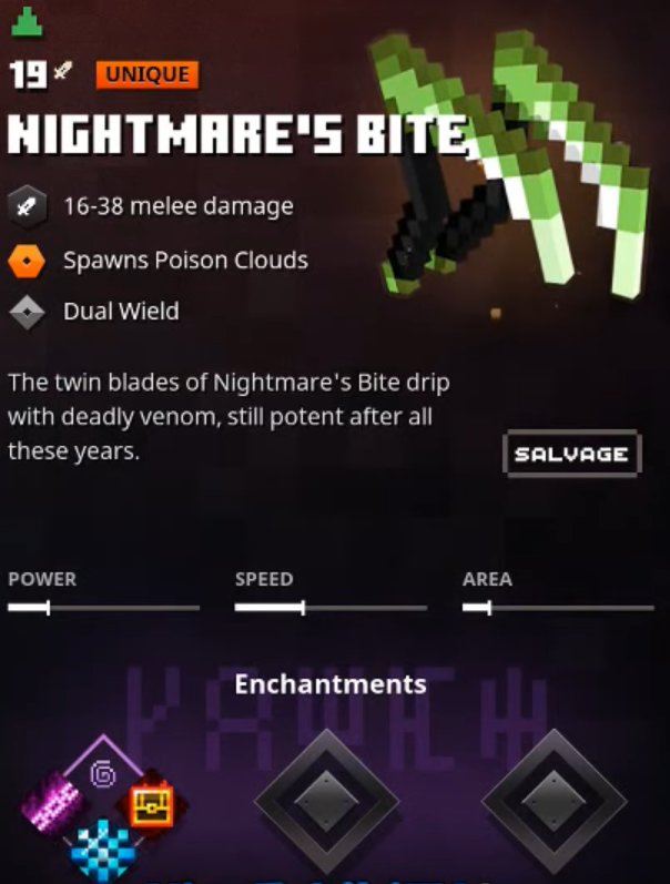 Nightmare S Bite Minecraft Dungeons Wiki Fandom