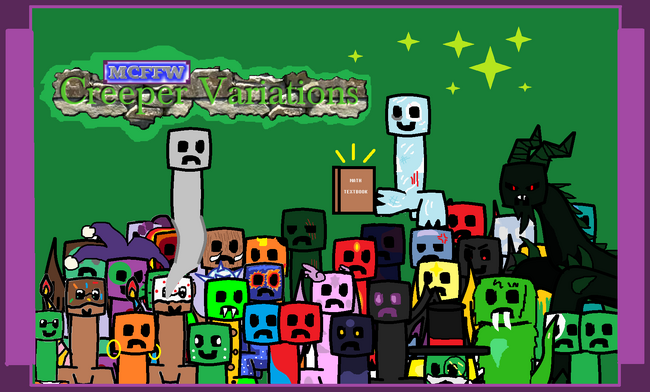 Creeper Variations Banner