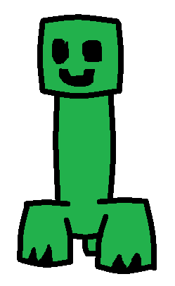 Creeper PNG {Minecraft} :) by AhomeHigurashi on DeviantArt