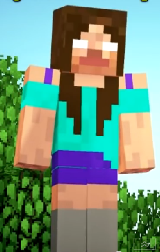 Herobrine Girl skin