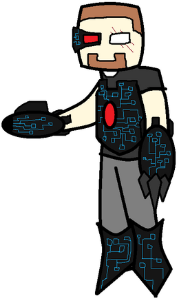 Jumping Herobrine Nova Skin - Cartoon Png,Herobrine Png - free