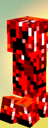 Flame backed creeper