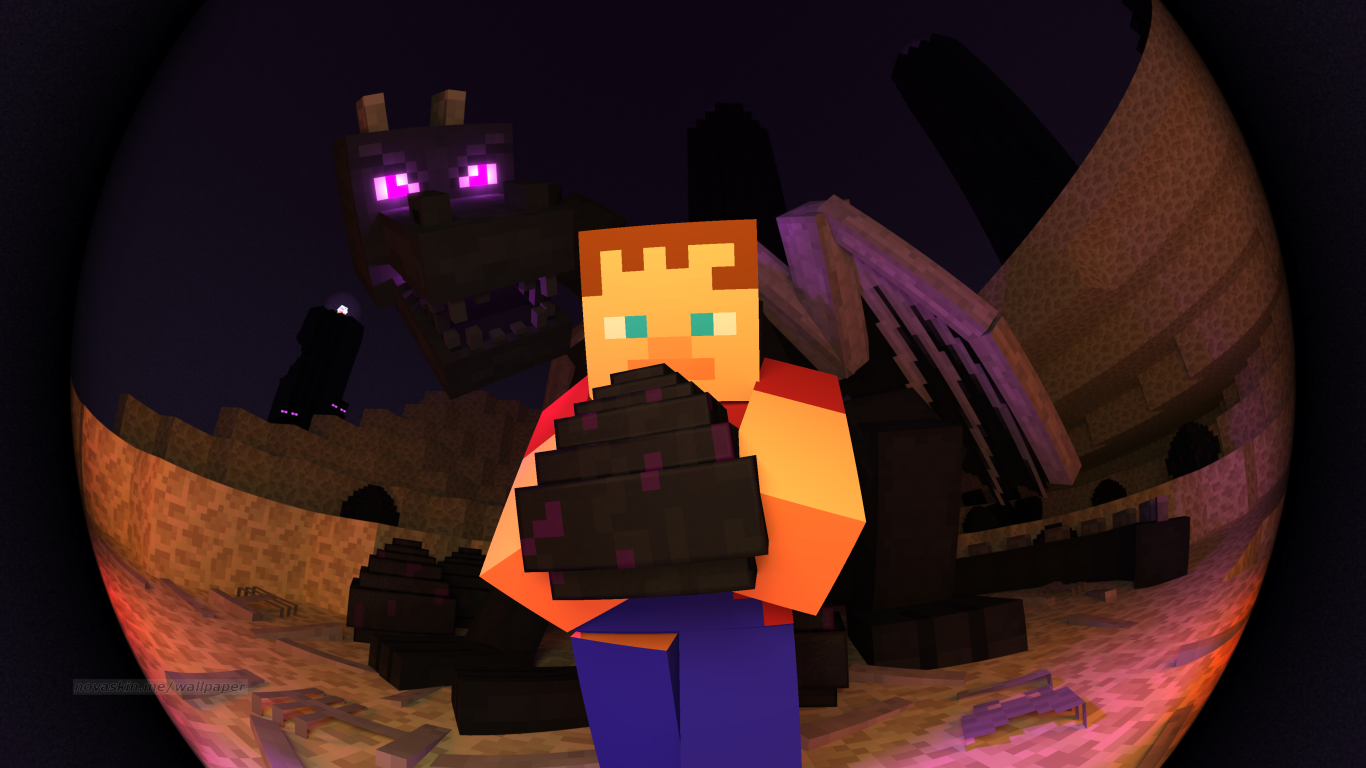 minecraft wallpaper hd enderman