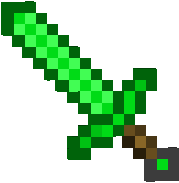 Emerald Sword Planturnip S Version Minecraft Fan Ideas Wiki Fandom