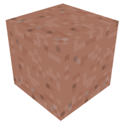 Smooth Granite, a decorative block added in 1.20 obtained by smelting Granite in a furnace.