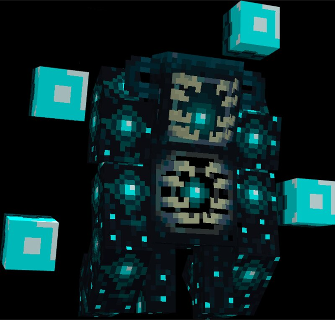 WJB's Minecraft Blog — Sculk Hand mob concept. They have a chance to