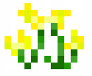 Yellow Wildflowers, a decorative block added in 1.20.