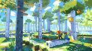 Concept Art for the new Birch Forest (Credit to Mojang)