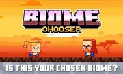 The 2018 Minecon Live Savannah Biome Chooser
