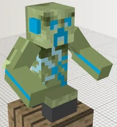 A Creeperion god