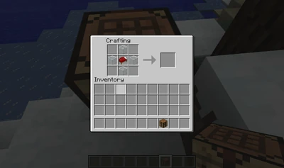 Crafting combination for the spawn block.