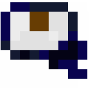 Guardian Eye, a new mob drop used to make a potion of mining fatigue.