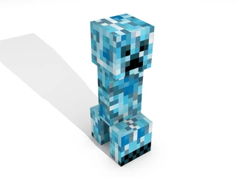 Blue creeper minecraft Outlet